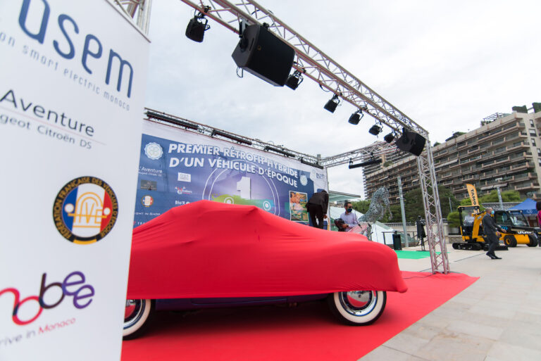 Reportage photo d’un événement sur l’innovation et la mobilité à Monaco.